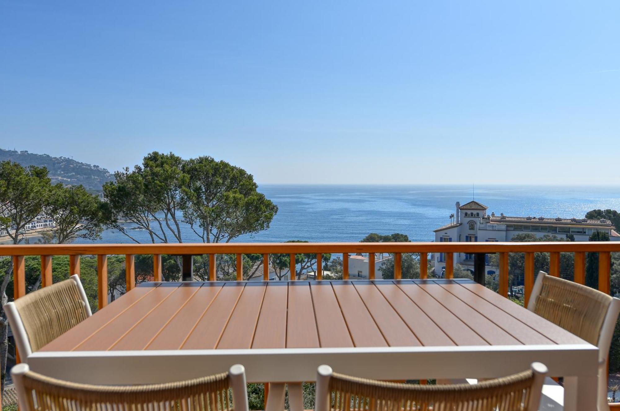 Panoramic Sea Views Apartment Calella De Palafrugell Ngoại thất bức ảnh