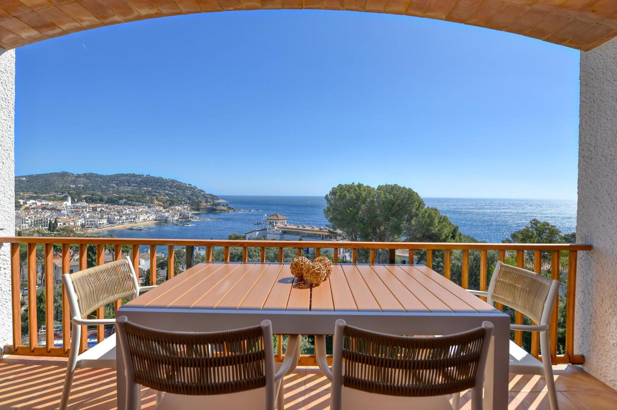 Panoramic Sea Views Apartment Calella De Palafrugell Ngoại thất bức ảnh